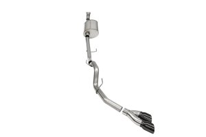 Ford F-150 Performance Exhaust - CORSA Performance - Sport Cat-Back Single Side Exit - Black - `21-`25